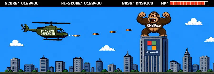 A King Kong macaque named KMSPICO storms Microsoft